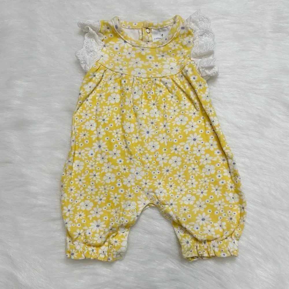 0-3 Months Baby Girl Summer Clothes LOT